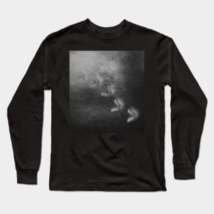 Ghost butterflies disappear in the mist Long Sleeve T-Shirt